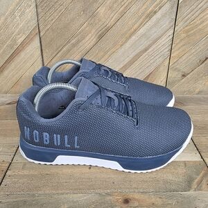 NOBULL Outwork Edge Mens Athletic Crossfit Training Shoes Size 9 Navy Blue White